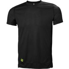 Helly Hansen Herren T-Shirts Helly Hansen Lifa Kurzarmhemd - Schwarz