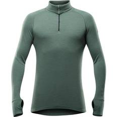 Grønne - Herre Superundertøy Devold Expedition Merino 235 Z.Neck Men - Forest