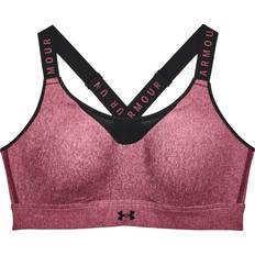 Under Armour Infinity High Heather Sports Bra - League Red