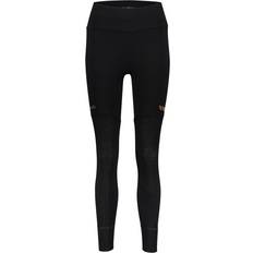 Ull byxor dam Ulvang Women's Pace Tights Black/Copper