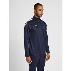 Hummel Core XK HalfZip Sweatshirt - Saphir/Weiß