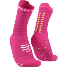 Compressport Chaussettes Hautes Unisex Ultralight Run High White/Alloy