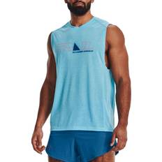 Braun - Herren Tanktops Under Armour Breeze 2.0 Trail Tank Top