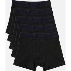 Brun - Herre Underbukser Jack & Jones Junior Boxershorts Black/Black
