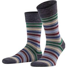 Falke Stripe Socks - Black/Grey