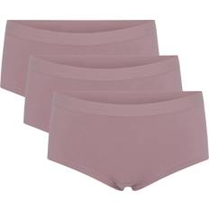 XL Slips Decoy Bio Baumwolle Hipster 3-pack - Schwarz/Rose