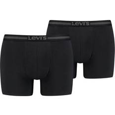 Levi's Tencel Boxer Briefs 2-pack - Jet Black/Black