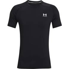 Homme - Oui Vêtements Under Armour HeatGear Fitted T-shirt - Black/White