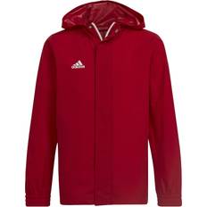 Adidas XS Rain Jackets & Rain Coats Adidas Entrada 22 All Weather Jacket - Red