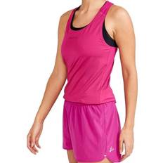 Craft ADV Essence Singlet W-BLACK/PINK-XS