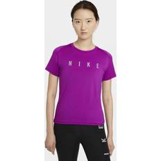 Hopea - Juoksu Paidat Nike Miler Run Division Top - Purple