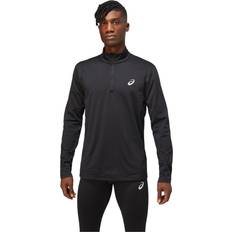 Hardlopen - Zwart Truien Asics Core 1/2 Zip Winter Longsleeve - Blauw