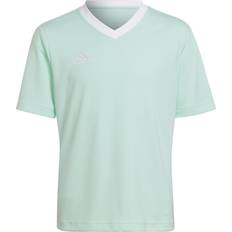 Children's Clothing Adidas Trænings T-Shirt Entrada Grøn/Hvid Børn 164