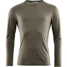 Aclima M's LightWool Undershirt Long - Ranger Green