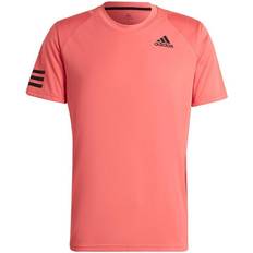 Adidas Club Tennis 3-Stripes T-shirt Men - Semi Turbo/Black