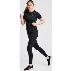 Bekleidung Newline High Waist Long Tight Damen - Schwarz