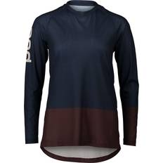 POC Women's MTB Pure LS Jersey Light Sandstone Beige/Himalayan Salt