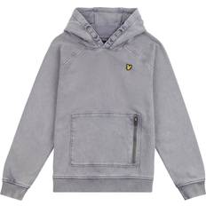 Lyle & Scott Top Lyle & Scott Acid Wash Bb Oth Hoodie Castlerock Male