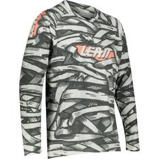 LEATT DBX 2.0 MTB Logo Fahrrad Jersey - Schwarz