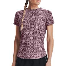 Purple - Running Clothing Under Armour UA Speed Stride Printed Ash Plum/Mauve