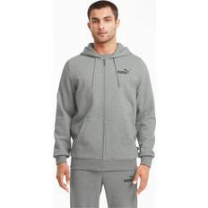 Puma Maglioni Puma Felpa con zip Essentials da Uomo - Medium Gray Heather