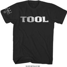 Sølv - Unisex T-shirts ROCK OFF Tool Metallic Logo T-Shirt