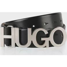 HUGO BOSS Læderbælte Dame Læder - Sort