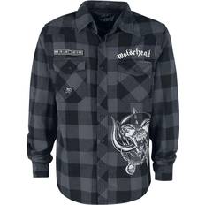 Brandit Skjortor Brandit Motörhead Bastards Checkshirt Longsleeve Herr