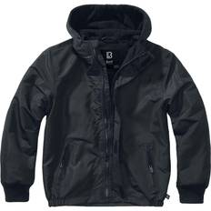 Jongen - Windjack Jassen Brandit Windbreaker Textieljas Kinderen - Zwart