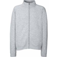 Fruit of the Loom Vêtements Fruit of the Loom Mens Sweatshirt Jacket - Blanc/Bleu/Noir