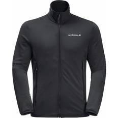 Jack Wolfskin DNA Fleece Unterjacke - Schwarz