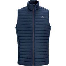 Jack & Jones Kingsize Multi Bodywarmer Blazer Vest - Navy