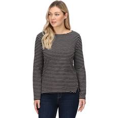 Regatta Fernanda T-shirt För Kvinnor - Svart/Vit