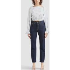 Manica Corta Bluse Levi's Fawn Tie Blouse - Mandarino/Rosso Arancione/Nero/Bianco