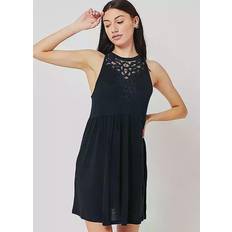 Superdry Vintage Lace Racer Dress - Marine