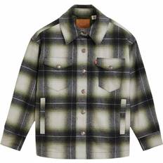 Dam - Gröna - Overshirts Jackor Levi's Overshirt Wool Shacket Multi