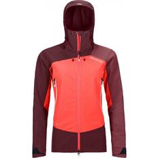 Softshelljacka - Turkosa Jackor Ortovox Westalpen Softshell Jacket Softshelljacka Dam Coral