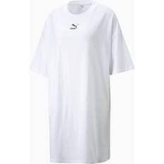 Puma Vestiti Puma Classics Tee Dress - Blanco