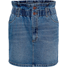 XS Jupes Only Millie Life Mini Paper Skirt - Bleu