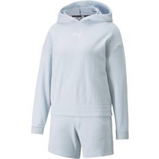 Puma Sweatanzug Jogginganzug Loungewearmit Kurzer Hose - Schwarz