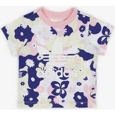 Adidas T-shirt Flower Allover Print HE6930 - Multicolore