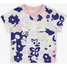 adidas Hvid/True Pink/Almlim/Legin T shirt