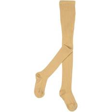 24-36M - Gula Underkläder Condor Basic Tights Ribbed - Banana(20161-000-611)