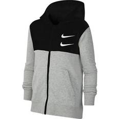 Nike swoosh hoodie Nike Swoosh Zip Hoodie - Junior Grey