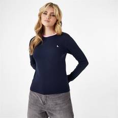 Trinkey Long Sleeve Ringer T-Shirt - Marineblå