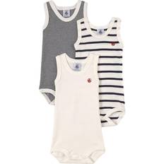 Multicolour Bodysuits Petit Bateau CHIARA girls's Sleepsuits