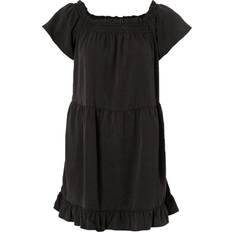 Superdry Vintage Off The Shoulder Dress - Black