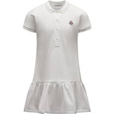 Moncler Kid's Logo Dress - White