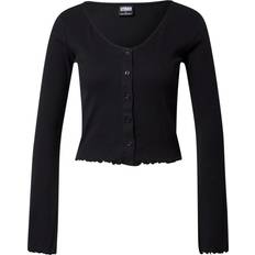 Urban Classics Trøjer Urban Classics Ladies Ladies Cropped Rib Cardigan