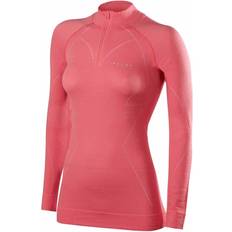 Pink - Women Base Layers Falke Women Long Sleeve Shirt Wool-Tech